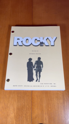 Rocky Script- 117 Pages Long- Full Script Reprint- Rocky Movie | eBay