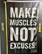 Motivation Flag FREE USA SHIP 28 Dorm Workout College Fitness Beer USA Sign 3x5'