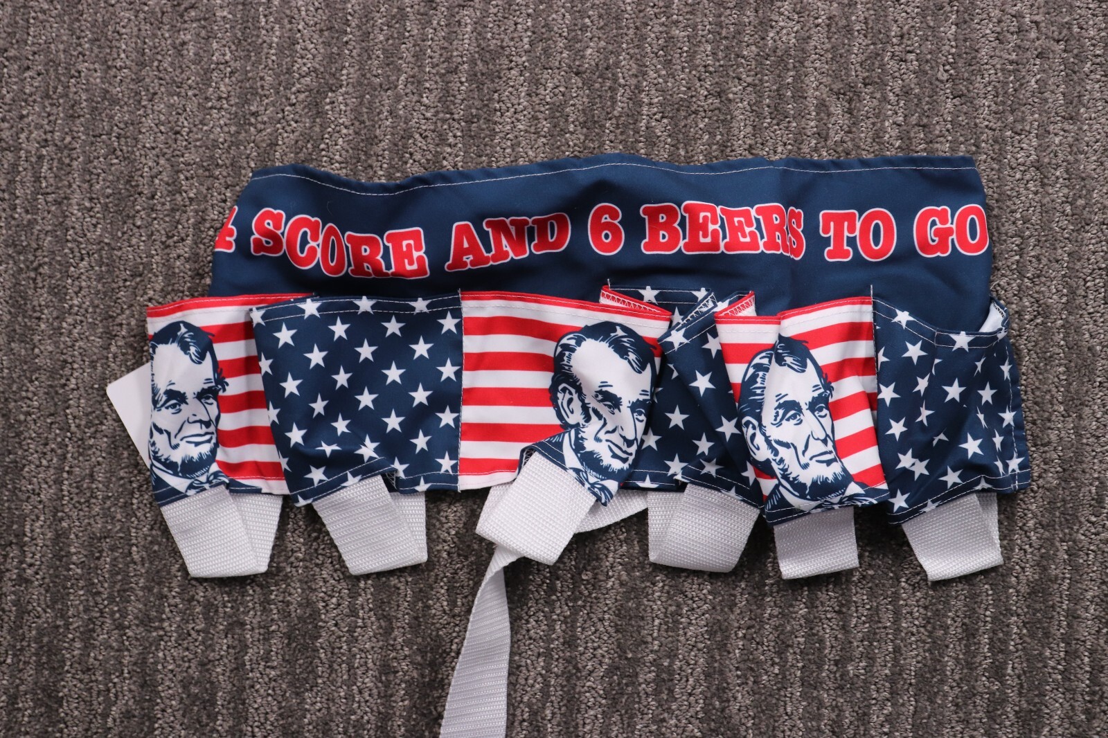 Calhoun Beer Belt Drinking America 4th of July Party Outdoor Summer