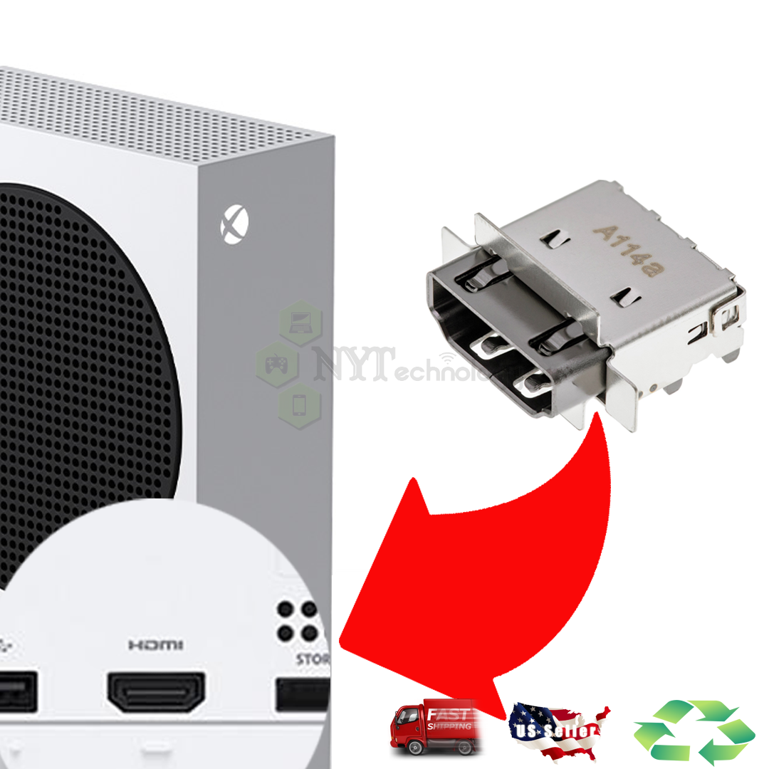 【割れ有】Xbox Series S Microsoft Xbox Series S System Broken/Damaged HDMI Port Repair