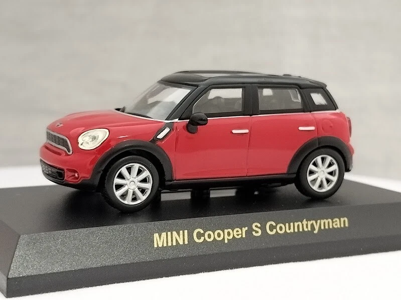 KYOSHO 1/64 MINI Cooper S Countryman Red  Diecast Model Car  From/Japan - Image 3 of 4