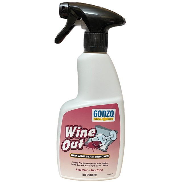 Gonzo Natural Magic Wine out Stain Remover 14 Ounce White for sale