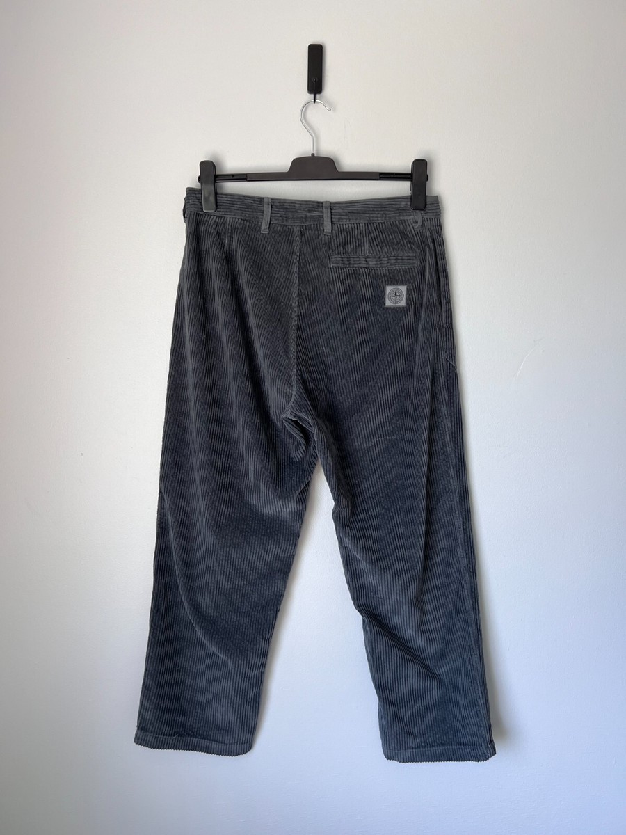 Stone Island Corduroy Fatigue Pants - Size 32 - Black - NEW Stone Island Corduroy Fatigue Pants - Size 32 - Black - NEW