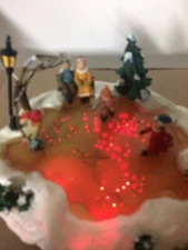 Holiday Expressions FIBER OPTIC ICE SKATING POND