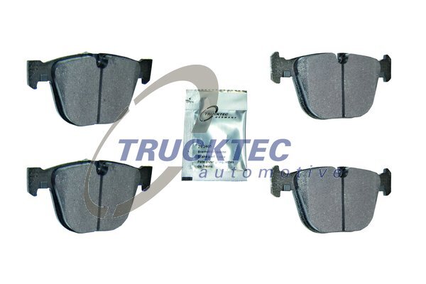 Trucktec Automotive BremsbeläGe Bremsbelegsatz Hinten Passend FüR BMW 7Er-image