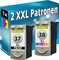 Tintepatrone Refill FüR Canon PG37+CL38 IP1800 IP1900 IP2500 IP2600 MX300 MX310