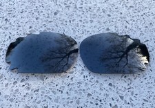 REPLACEMENT POLARISED SMOKE GREY OAKLEY VENTED JAWBONE  RACING JACKET LENSES