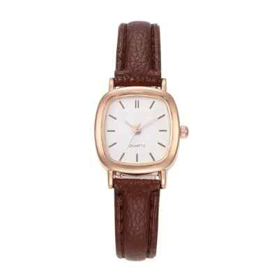 Stylish Women PU Leather Quartz Watch Precise Timekeeping  display picture 2