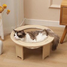 Space Capsule Clear Capsule Pet Cat Bed, Small Pets Bed, Freestanding Cat Room