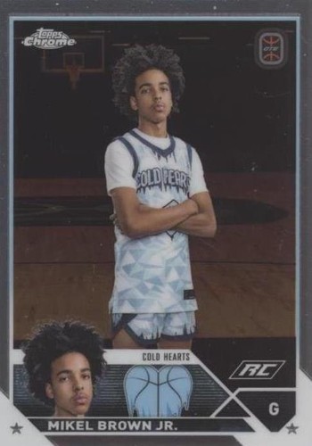 2023-24 Topps Chrome OTE Overtime Elite - #12 Mikel Brown Jr. (RC 
