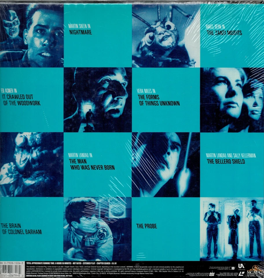 THE OUTER LIMITS Volume 2 ( 4 laserdisc box set.) *NEW - Image 2 of 2