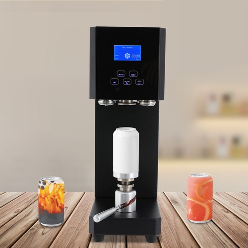 Sellador eléctrico de botellas de té de leche para bebidas sellador de latas de mesa máquina de sellado de bebidas - Imagen 3 de 18
