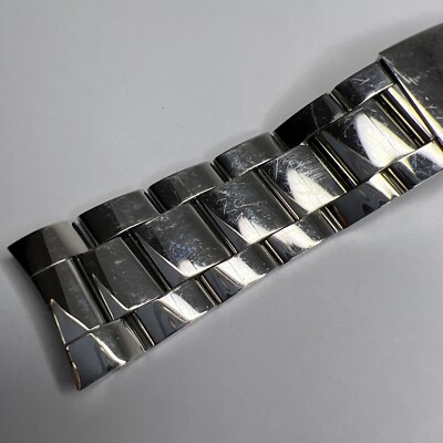 Authentic 22mm Breitling Polished Steel 170A Bracelet With 20mm