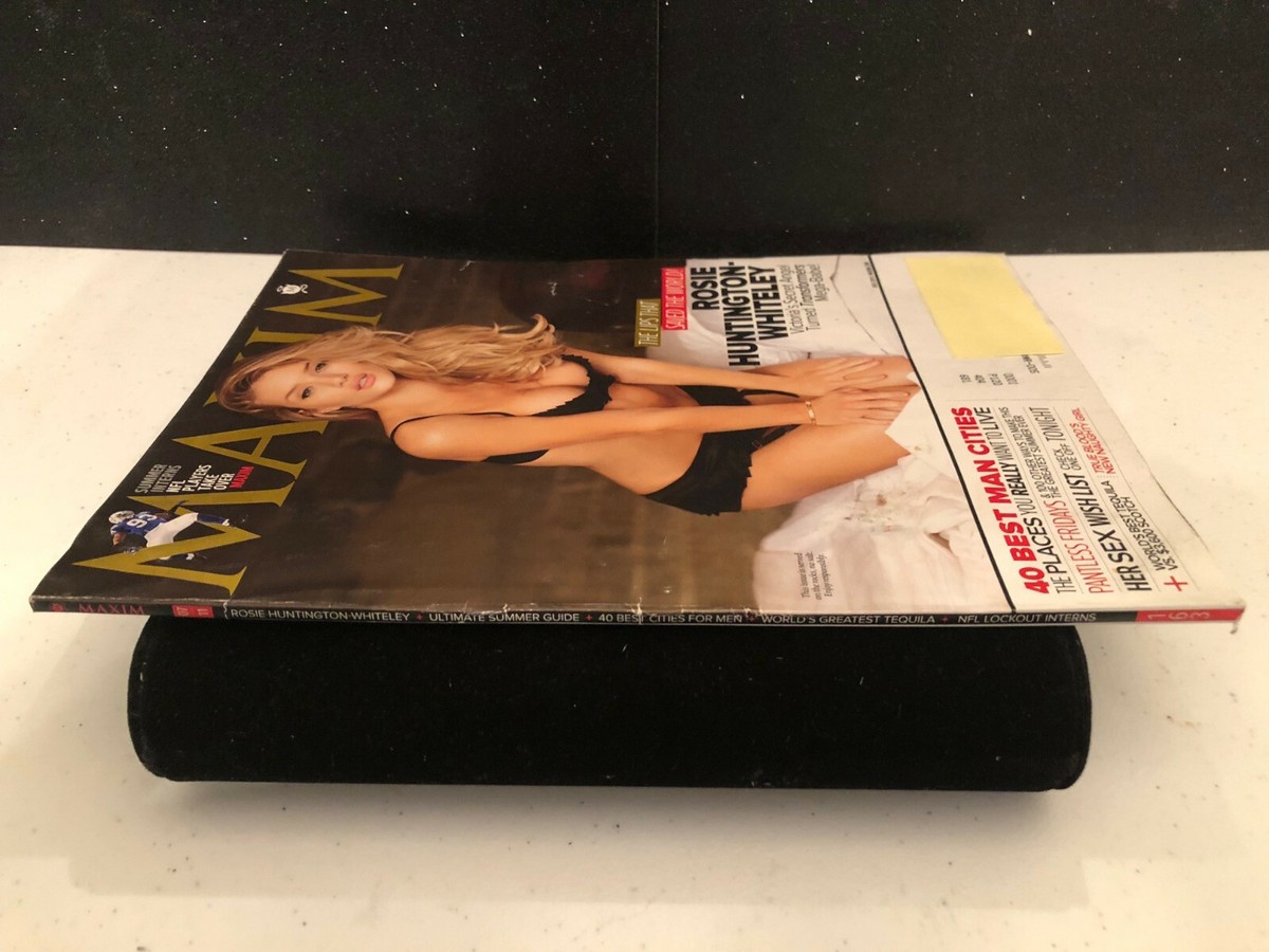 Maxim Magazine July 2011 Rosie Huntington-Whiteley Cover Model | eBay