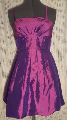 fuschia purple dress