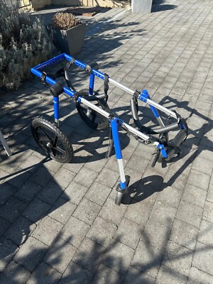 Walking Pets Dog Wheelchair Large Frame Adjustable Rear Leg Support Cart Excelle