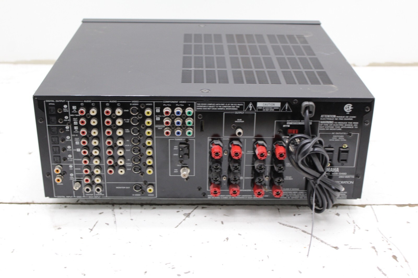 Yamaha HTR5490 Natural Sound AV Receiver eBay