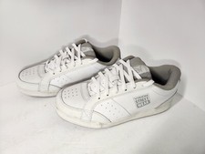 Vintage Vision Street Wear Shoes White/Grey Size 11 Skater Skateboard Puffy Y2K