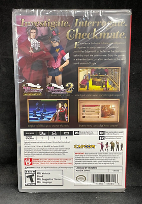 Ace Attorney Investigations Collection (Nintendo Switch) BRAND NEW