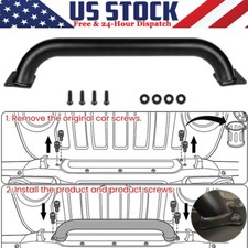 Front Bumper Grille Winch Brush Guard For 82215351 Jeep Wrangler Gladiator Jl Jt