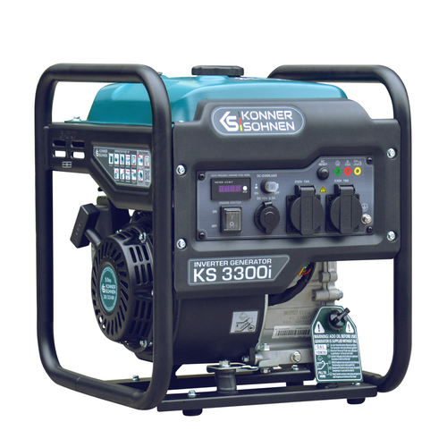 Generador de corriente inversor KS 3300i corriente de emergencia grupo electrógeno generador 3300W - Imagen 7 de 13
