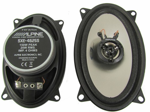 Alpine für VW Golf 2 II ab 83 Komplett  Lautsprecher Subwoofer Set Vorn Hinten  - Bild 3 von 9