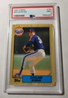 NOLAN RYAN -- 1987 TOPPS -- #757 -- PSA MINT 9