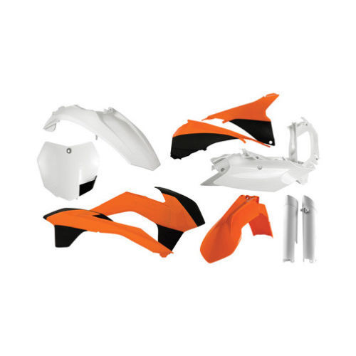 Acerbis 2014 Color Full Plastic Complete Kit For KTM 125-450 SX XC 13-14 - Bild 1 von 1