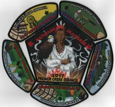 2017 National Scout Jamboree French Creek Area Council 6pc. JSP Set [NJ339]