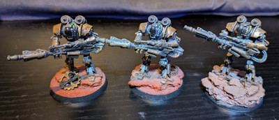 30k Forgeworld Mechanicum Thallax Kohorte mit Photonentriebwerken (40k, Resin)