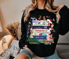 Christmas Sweatshirt, Retro Holiday , Vintage Xmas Pullover, 90s Movie