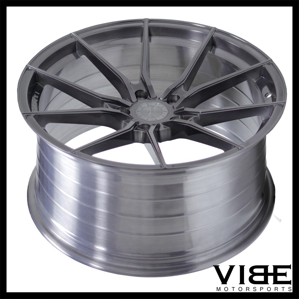 20" VERTINI RF1.2 TITANIUM CONCAVE WHEELS RIMS FITS MASERATI QUATTROPORTE