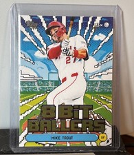 Mike Trout 2026 Topps #8B-8 Los Angeles Angels 8 Bit Ballers