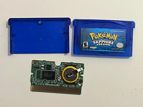 Pokemon Sapphire Version GBA Authentic cartridge (very good)