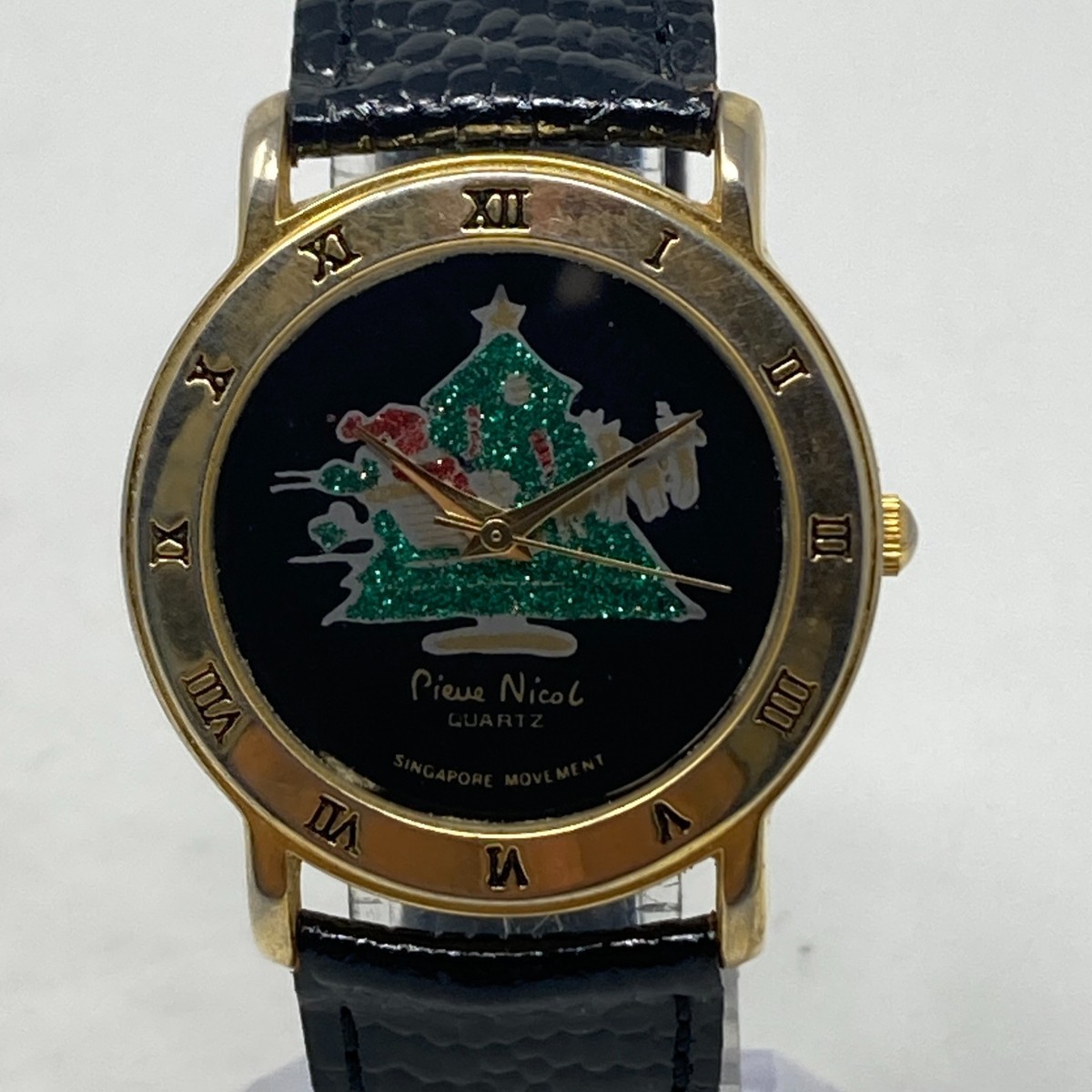 Vintage Pierre Nicol Dual Time Woman\'s Gold Tone Watch Pierre Nicol Watch - Etsy main image 4