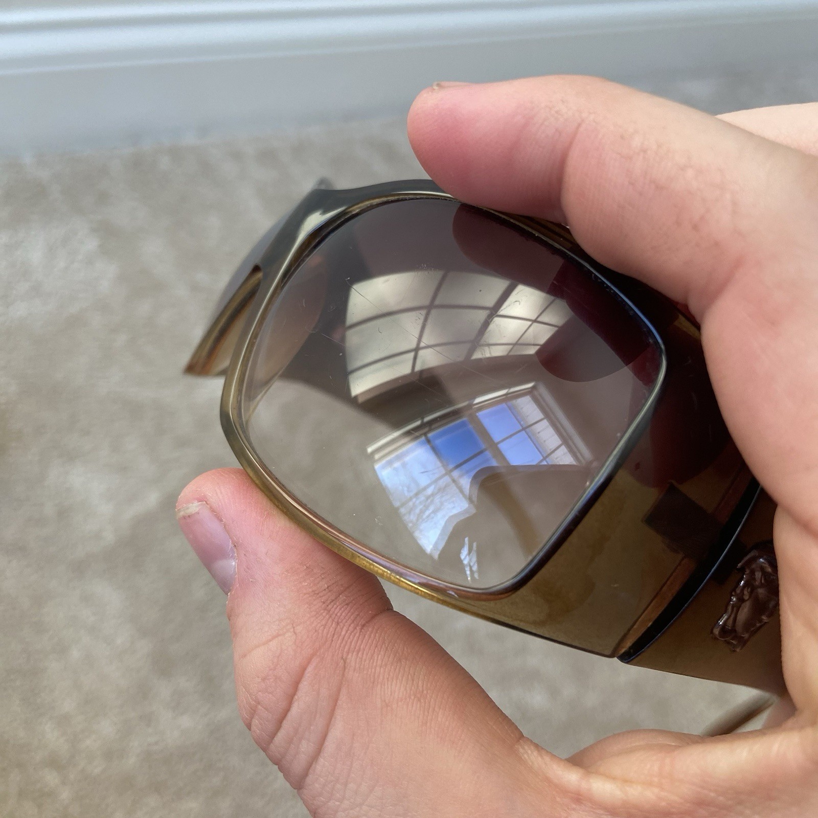 Authentic Versace Mod Sunglasses With Purple Lens - image 6