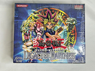 Yugioh Legacy Of Darkness 1st Edition Booster Box 24 Packs English Sealed