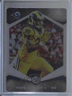 2018 Elements Color Rush Variation 4/75 Todd Gurley II (Yellow Uniform) #28 8k4