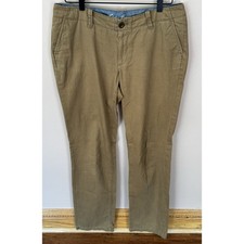 Eddie Bauer Women's Legend Wash Stretch Curvy Straight Pants Sz 8 Brown