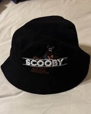 Vintage 90's Cartoon Network Scooby-Doo Black Bucket Hat