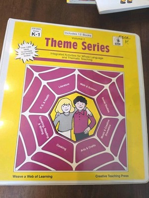 Lot of 12 Theme Books Creative Teaching Press Activities Worksheets Lessons K-1