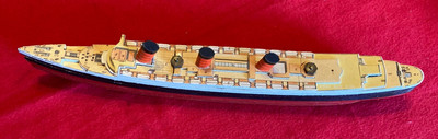 Fine QUEEN MARY Toy, CHAD VALLEY Take to Pieces Toy, 1936 with BOX