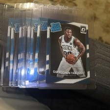 2017-18 Panini Donruss Optic Guerschon Yabusele NBA Rookie Card Lot 8 Nm+ 154 Ny