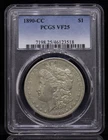 1890-CC Morgan Dollar PCGS VF25