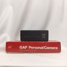Vintage GAF Personal Camera Color Black 1047