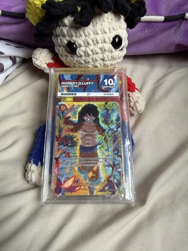 2024 One Piece OP09-Emperors In The New World Monkey D. Luffy ACE 10 GEM MINT