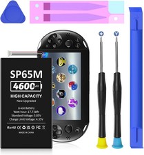 SHENMZ PS Vita 1000 Battery 2025 Version - 4600mAh 0 Cycle Replacement for Son