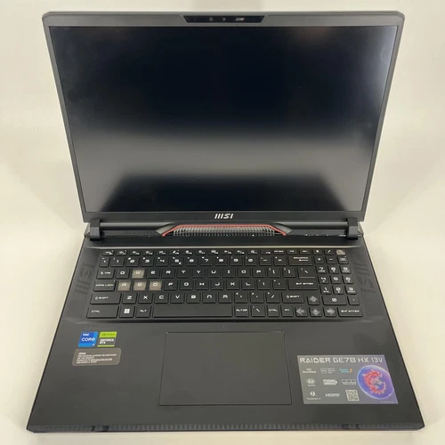 MSI Raider GE78 HX Gaming 17 240Hz QHD+ 2.1 GHz i7-13700HX 16GB 1TB/512GB 4070