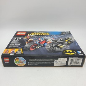LEGO 76053 DC Batman Gotham City Cycle Chase Retired, Harley Quinn New