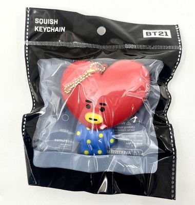 BT21 TATA BTS LINE FRIENDS Hamee Full Body Squishy Keychain Sealed New